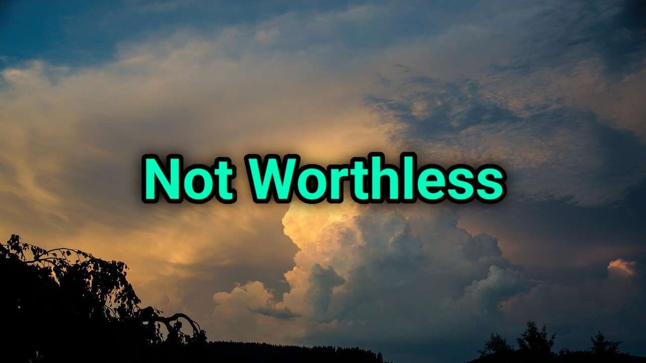 Not Worthless (Audio)