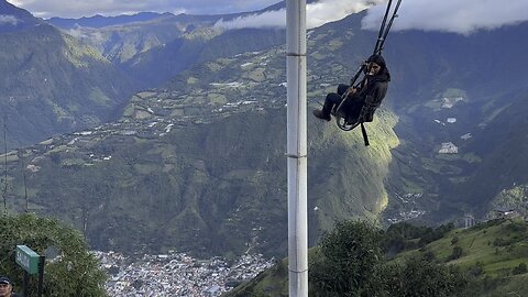 Swing off the mountain