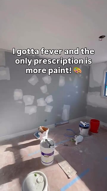 Day 4: Behr Ultra Pure White - One Coat You Know the Rules! 💪🤍 #Painting