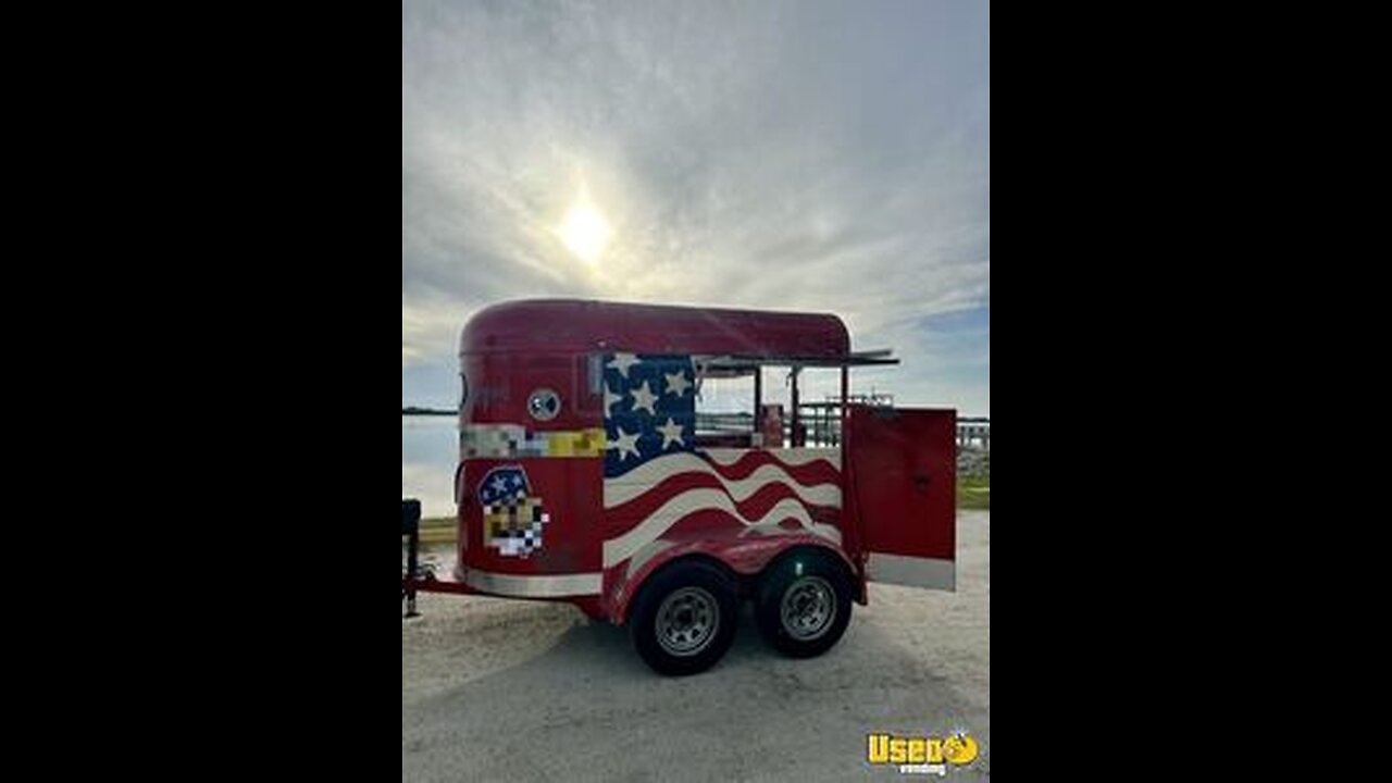 6' x 10' Horse Trailer Concession Conversion | Mobile Vending Unit for Sale in Florida!
