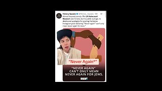 Holocaust LA REMOVES “Never Again” Post after Backlash for Saying Never Again for ANYONE