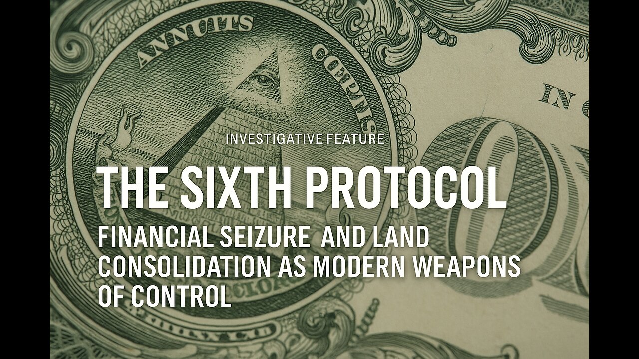 The Sixth Protocol – Financial Seizure and Land Consolidation as Modern Weapons of Control