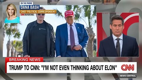 Dana Bash just spoke to Trump on a call. Hear what he told her about his feud with Musk