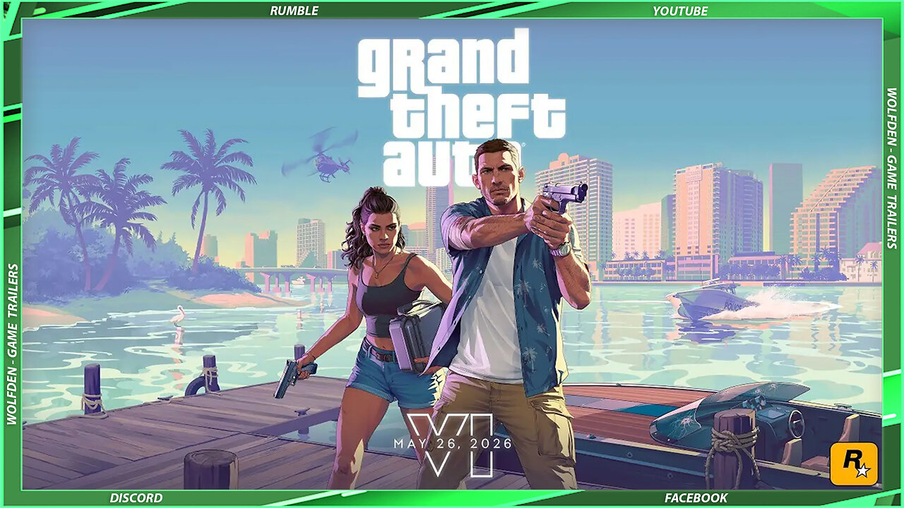 【 Grand Theft Auto 6 】➞【 Official Trailer 2 】➞【 2025 】