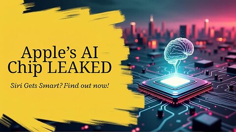 Apple’s Secret AI Chip LEAKED: Smarter Siri, On-Device ChatGPT & More!