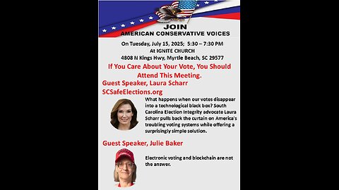 American Conservative Voices - 07.15.2025