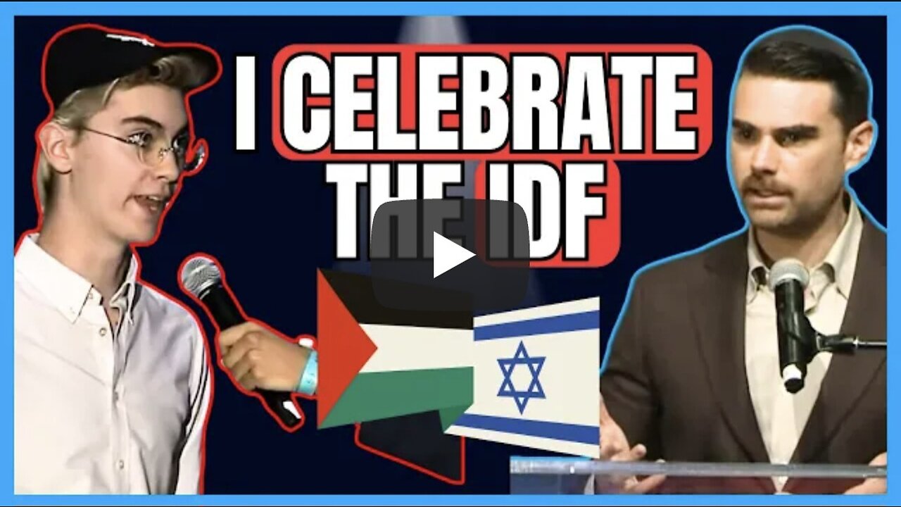 Ben Shapiro PERFECT Response To Anti-Israel Student