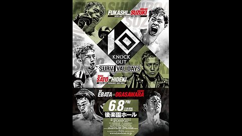 K.O. 2018 SURVIVAL DAYS - Jun 08 2018 - Korakuen Hall, Tokyo