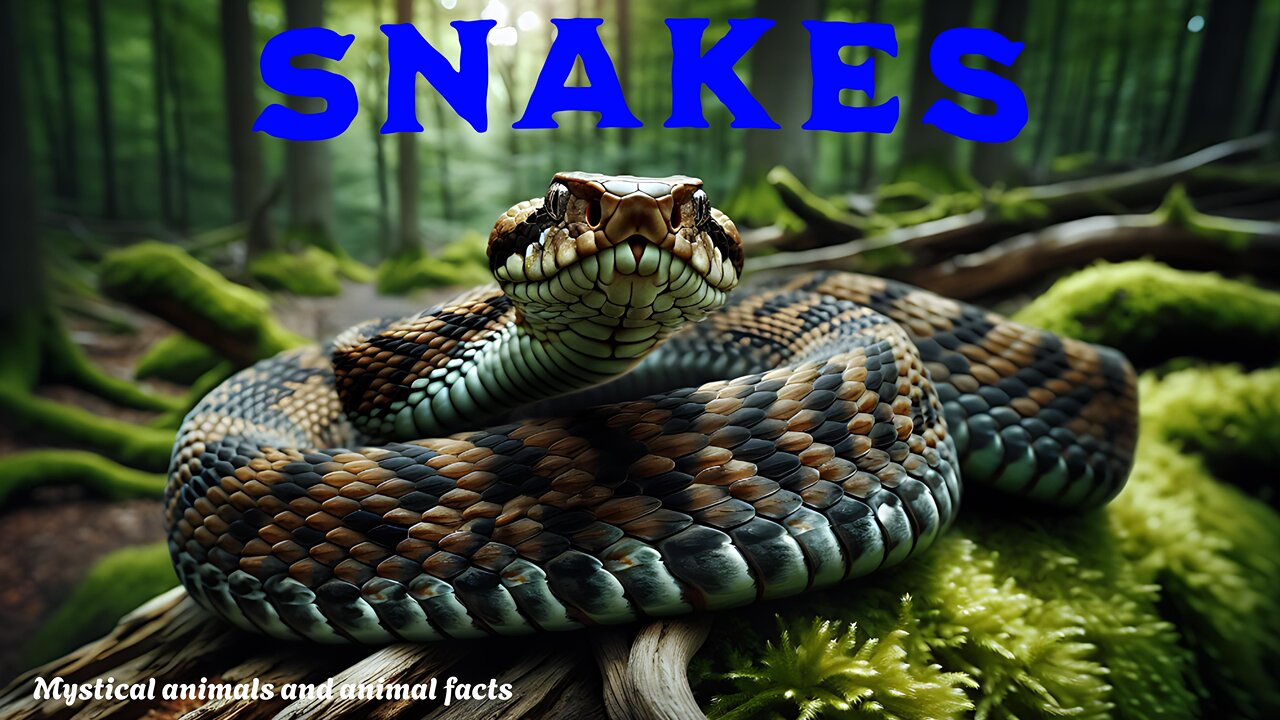 Snakes - Fascinating hunters of silence - mini documentary
