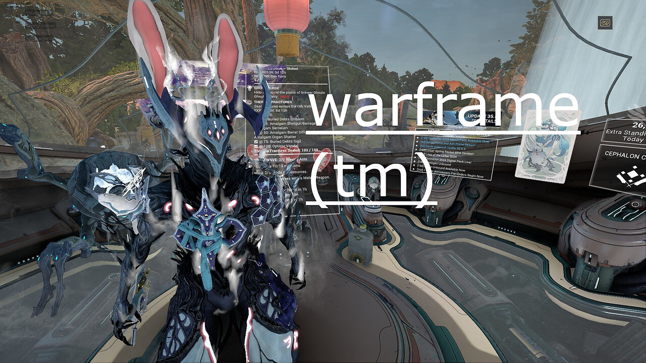 Warframe questing, still testing (spoilers)
