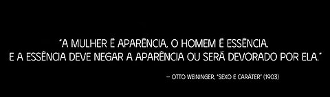A Mulher Como Esvaziamento do Espírito: Otto Weininger e o Horror do Instinto Puro!