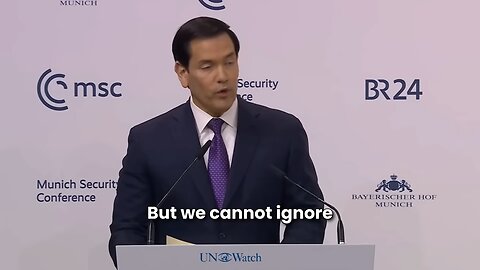 Rubio Blasts UN at Munich: “Powerless” on Gaza, Ukraine, Iran