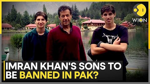 Spreading Discord': Two Words That Could Get Imran Khan's Sons Banned From Pakistan | WION