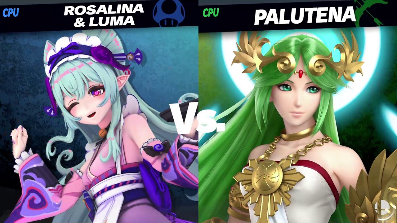 Yumezuki vs Palutena (No Shield) SSBU [Chaos Kid Member Request Quickie] -by Rosalyne888/Sombra395