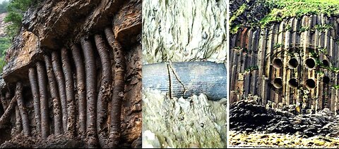 150,000 YEAR OLD METAL TUBES BROUGHT BY "SKYPEOPLE" EVIDENCE OF ULTRATERRESTRIALS? BAIGONG PIPES*