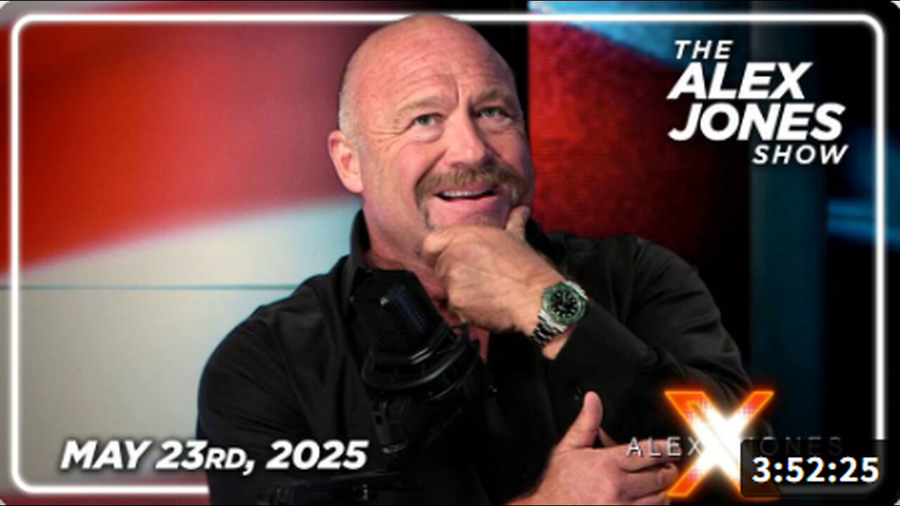 FRIDAY FULL SHOW 5/23/25 — As Promised, Trump Targets The EU Commission Dictatorship With 50% Tariffs! DOGE Discovers Outgoing Biden Admin Stole $93 Billion From Dept. Of Energy Days Before Trump Was Sworn In! Plus, Israel May Strike Iran Within Days! M