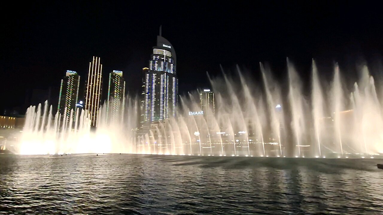 Burj Khaleefa Fountain Show