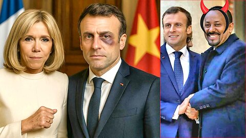 Macron Slapped by His 'Wife' The Day After He 'Met' With His Sodomite Lover, Genocidal Ahmed