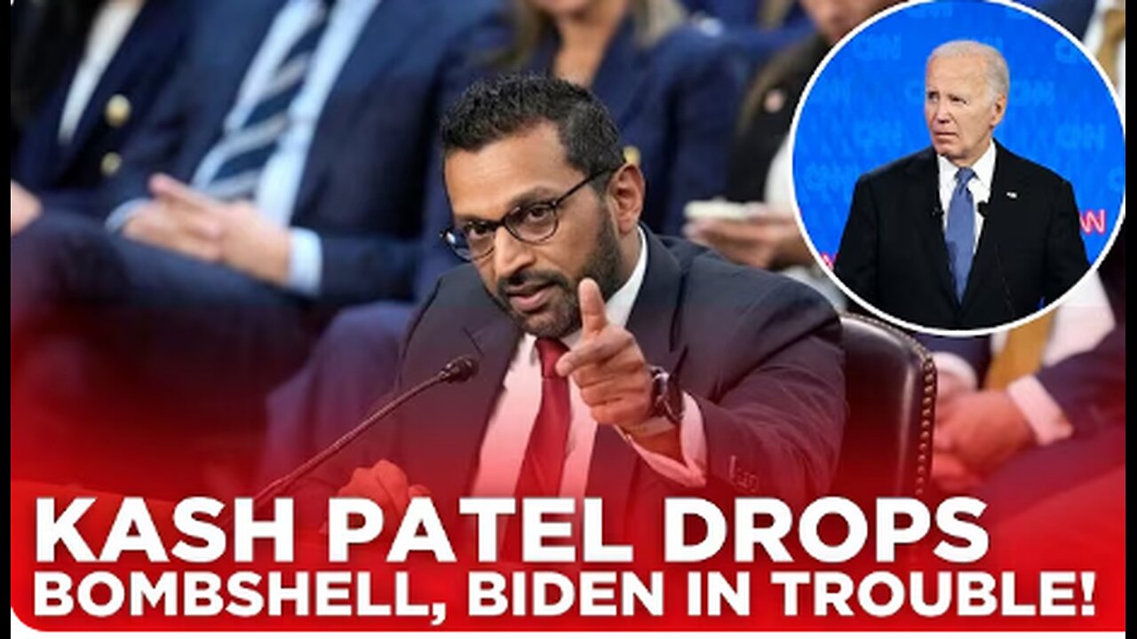 "US News LIVE: Biden & Kamala In Trouble? Kash Patel Explosive Hearing LIVE | Trump News LIVE",