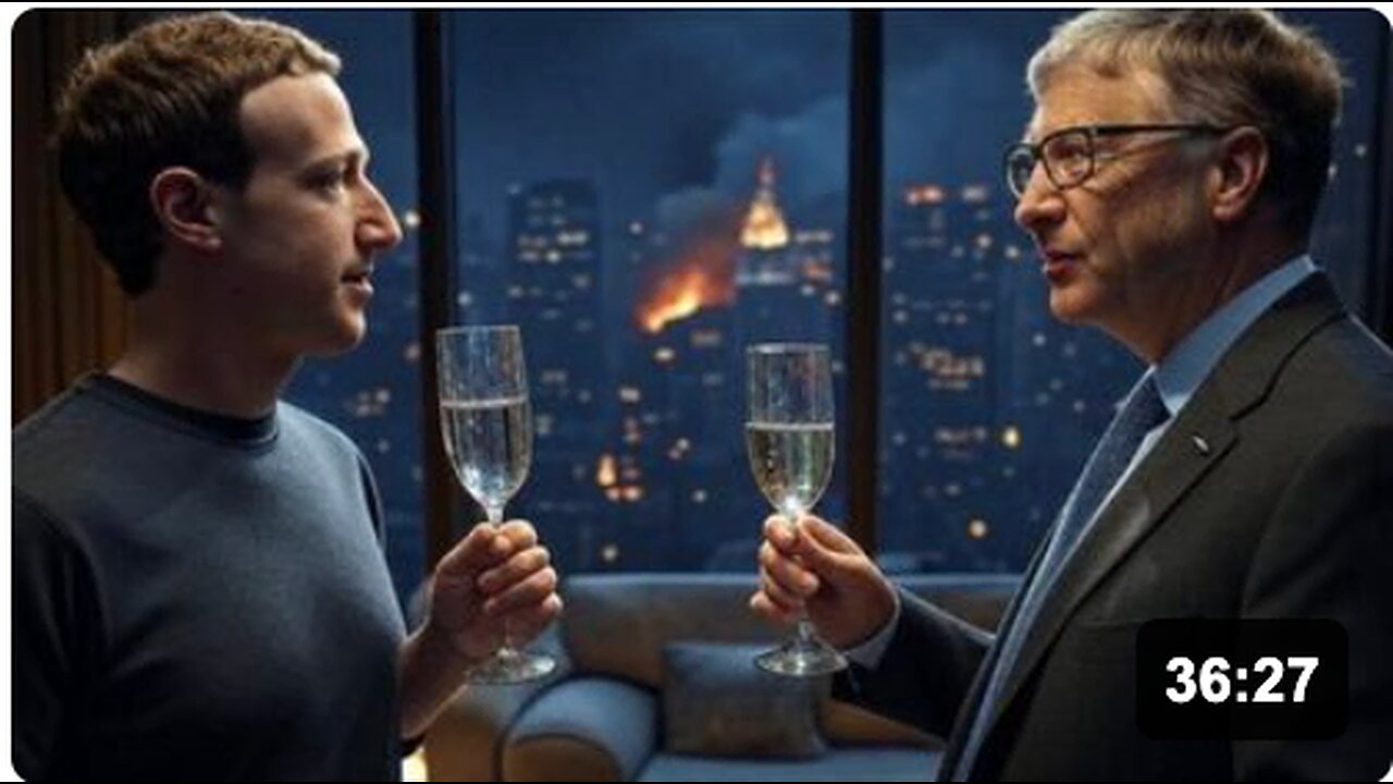 The "MEN" who want to watch the world burn are the same one's who are causing it to!