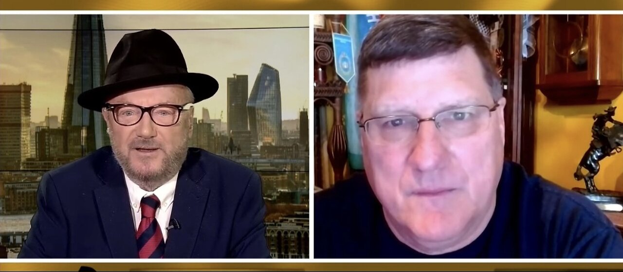 George w/ Scott Ritter ~ King Abdullah of Jordan's betrayal of the Palestinians