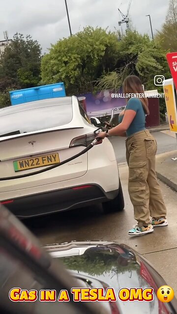 Trying to Refuel a Tesla