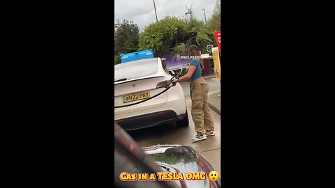 Trying to Refuel a Tesla