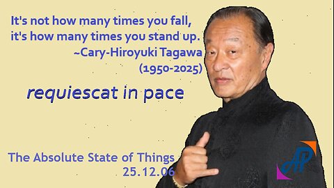 The Absolute State of Things 25.12.06