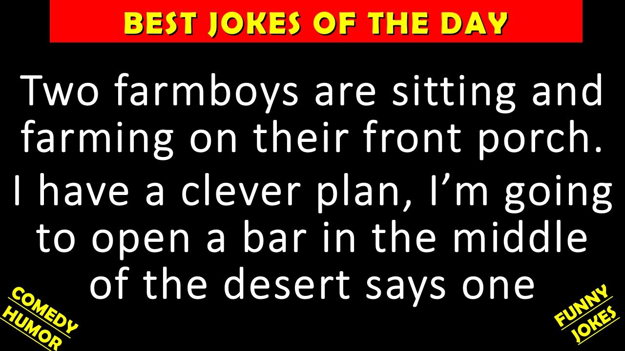 🤣 BEST JOKES OF THE DAY - Try not to laugh Challenge