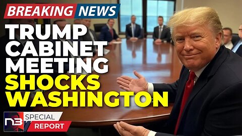 🚨BREAKING: Inside The Cabinet Meeting That Has DC PANICKING! You Won't Believe What Was Said!