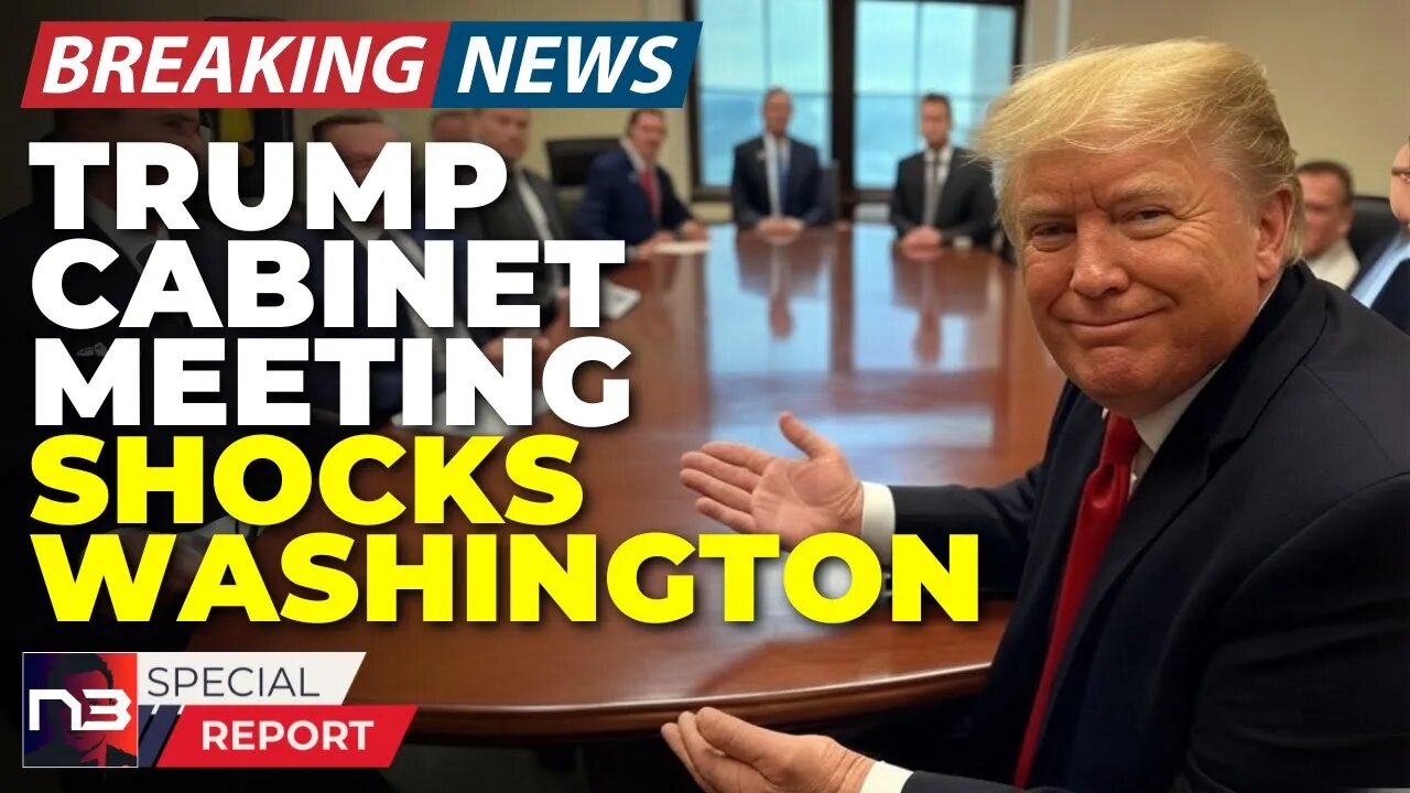 🚨BREAKING: Inside The Cabinet Meeting That Has DC PANICKING! You Won't Believe What Was Said!