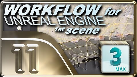 E11 - Corner Cracks Decal Mesh for Window Top - 3D Workflow for Unreal Engine Project 1 - ⏳x4