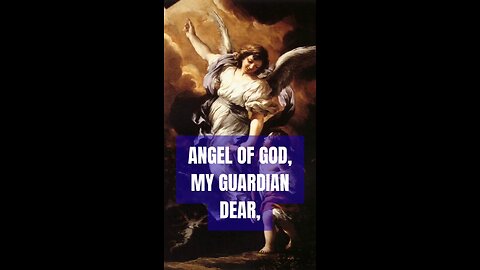 ANGEL OF GOD MY GUARDIAN DEAR PRAY FOR ME #TRUTH #JESUS #CHRIST #MARY #JOSEPH #IHS #JMJ #AMDG #INRI