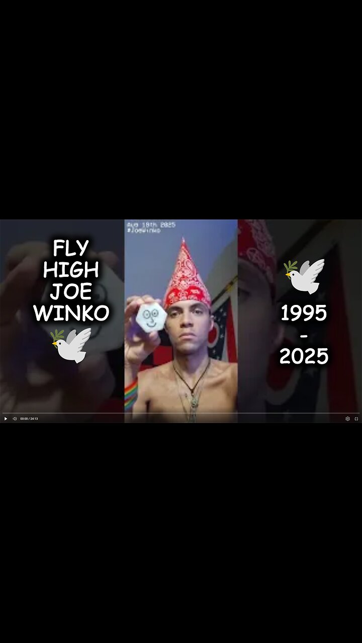 Goodbye #FlyHighJoeWinko #JoeWinko #JoeWinko4Ever 🕊️ 1995 - 2025 🕊️
