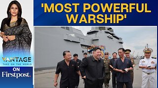 Kim Jong Un Unveils Nuclear Warship, Slams US-South Korea Drills | Vantage with Palki Sharma | N18G