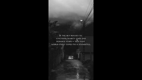 When Rain Stops, Dharma Dies