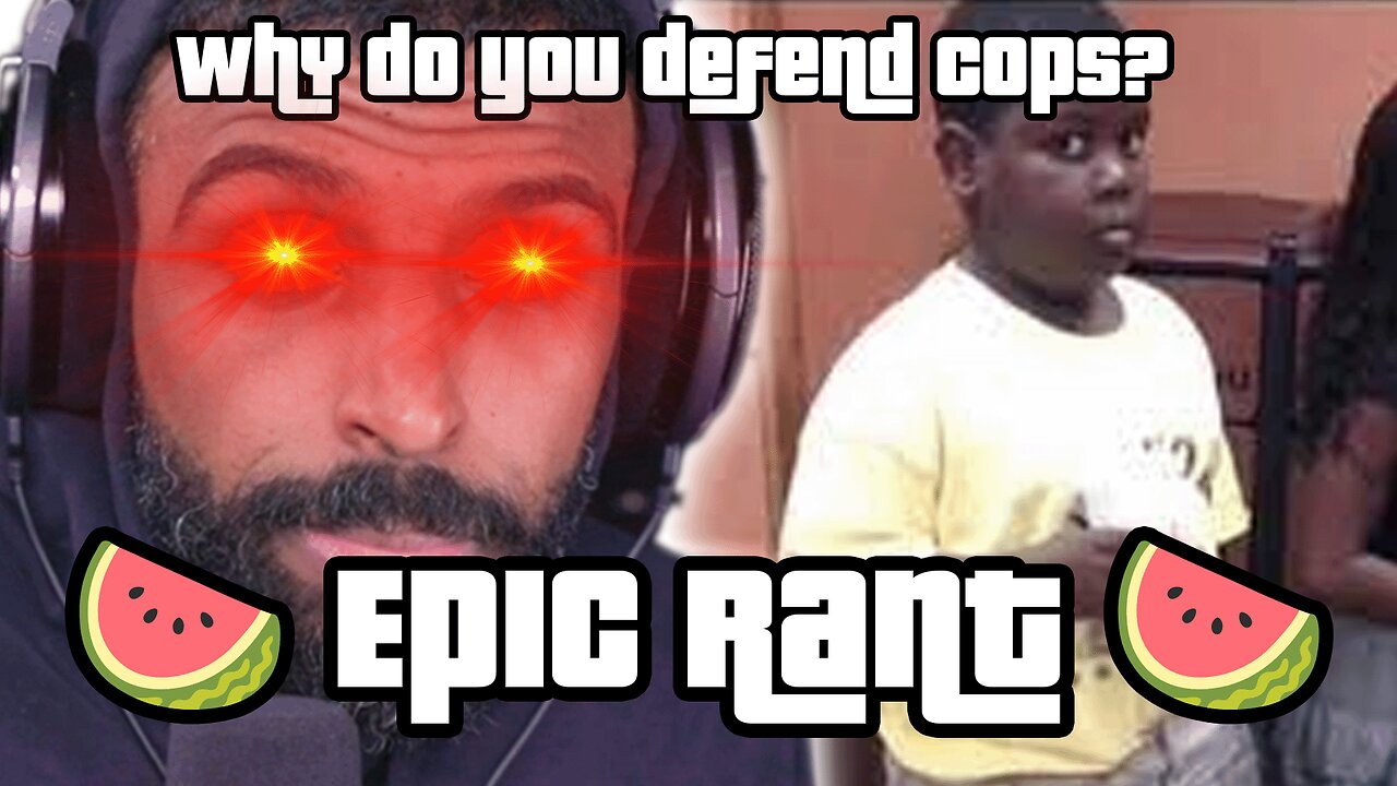 Myron EXPLODES on watermelon warrior asking "Why are you defending cops?"