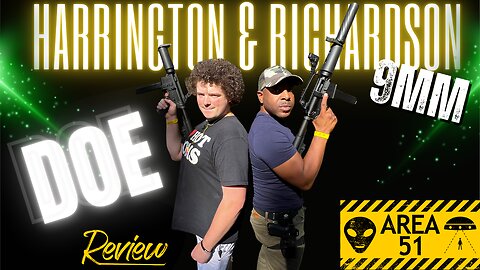 H&R DOE 9mm Pistol Carbine Review | Unboxing, Range Test & Performance