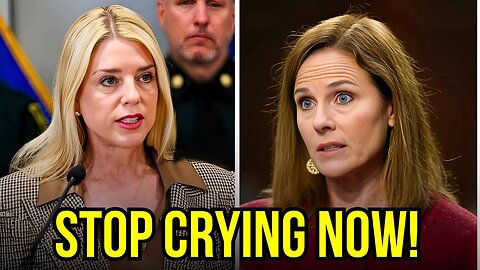 Judge Amy Coney Barrett LAUGHS at Pam Bondi in the court, Her Response Leaves Barrett Cry!