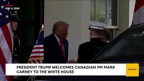 BREAKING NEWS: President Trump Welcomes Canadian PM Mark Carney To The White House