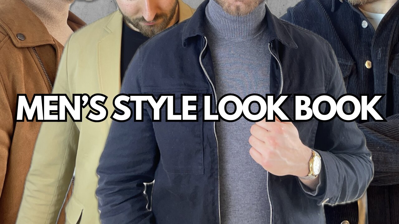 Men’s Fashion Look Book Spring 2025 | Men's Style Outfit Inspiration