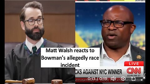 Matt Walsh on Jamaal Bowman alleged harassment story