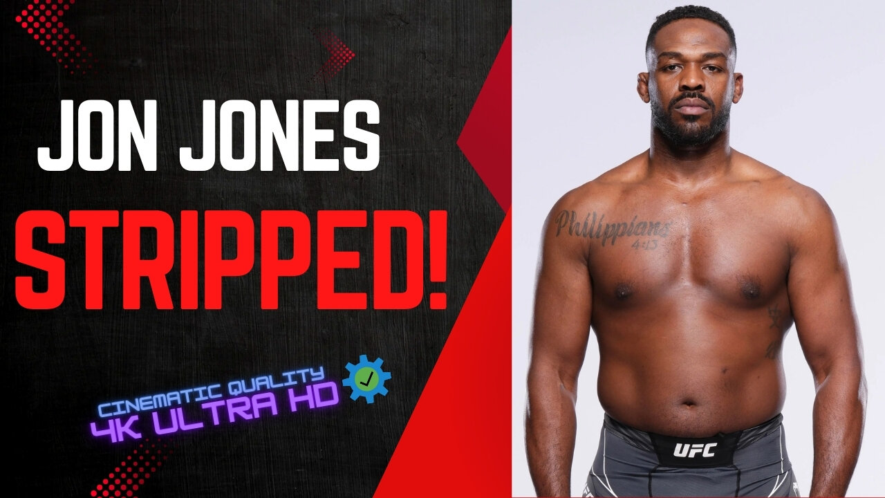 Jon Jones Has Been Stripped of the TITLE HOW MANY TIMES?? 😂 #ufc #jonjones #goat
