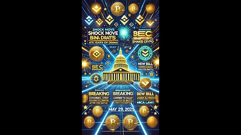 1. SEC Drops Binance Lawsuit 2.Bipartisan Crypto Bill Introduced 3. Bybit Approved Under EU Crypto
