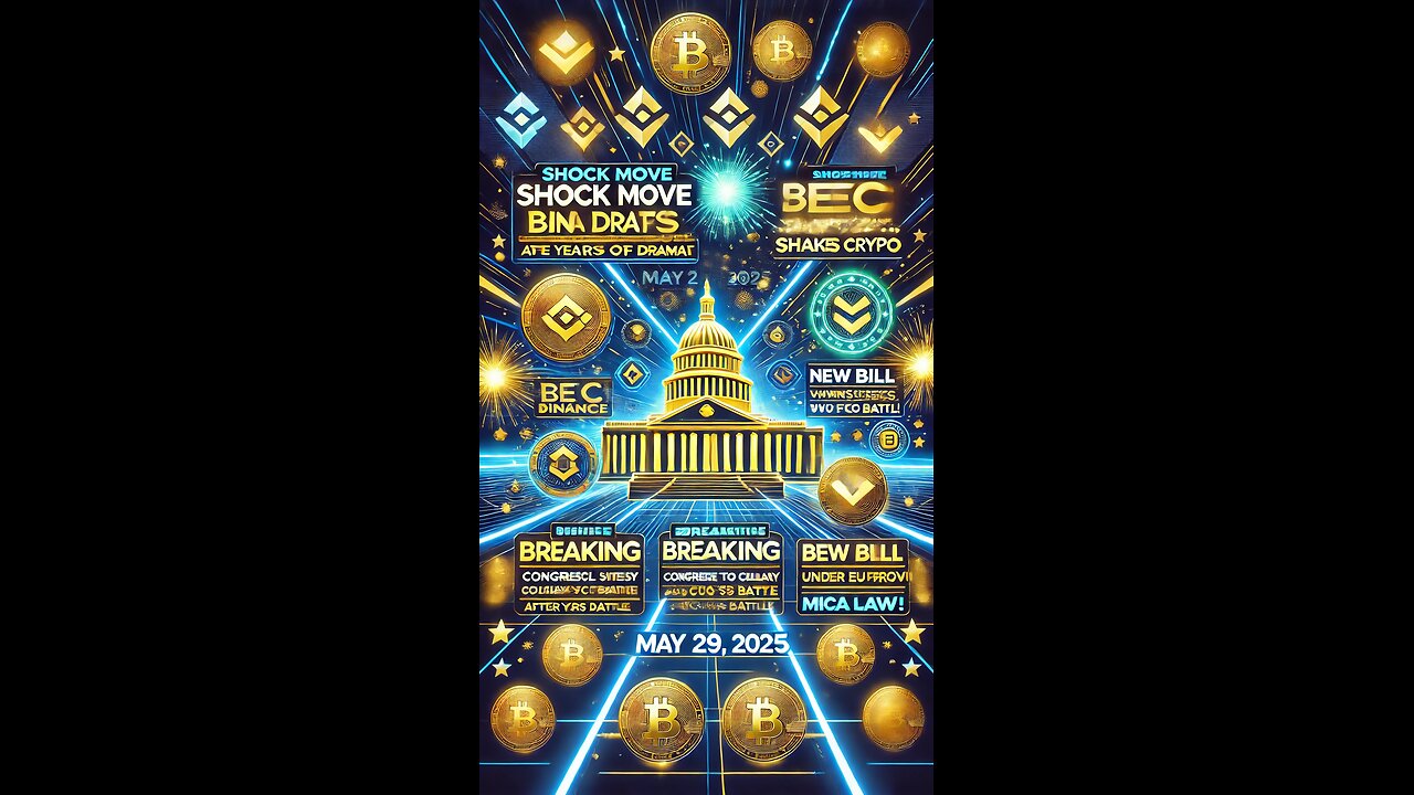 1. SEC Drops Binance Lawsuit 2.Bipartisan Crypto Bill Introduced 3. Bybit Approved Under EU Crypto