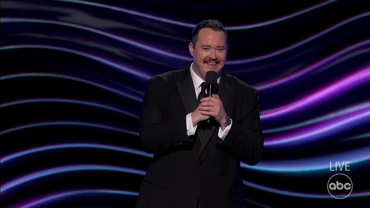 Comedian Shane Gillis jokes about the Jeffrey Epstein saga during his hosting stint at the ESPYs