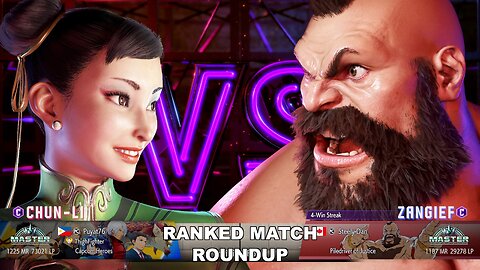 Kuya Kalbo SF6 Ranked Match Roundup. Chun Li Master Rank [Hori Fight Stick]