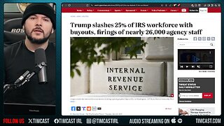 Trump JUST NUKED The IRS, 26,000 IRS CUT, Admin Just Cut 25% Of The IRS Workforce