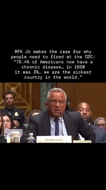 Captioned - CDC: 76% of Americans now have a chronic diease.