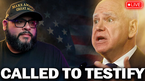 Tim Walz Is Now Being Forced To TESTIFY And Explain Why He Didn't Catch Somali Fraud